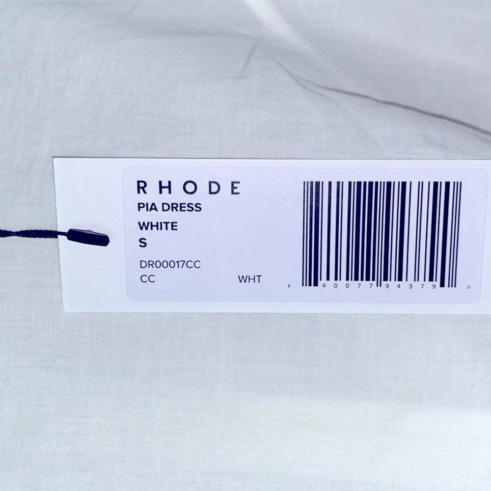 NEW $398 Revolve Rhode Pia Dress White Small NWT - Picture 7 of 16